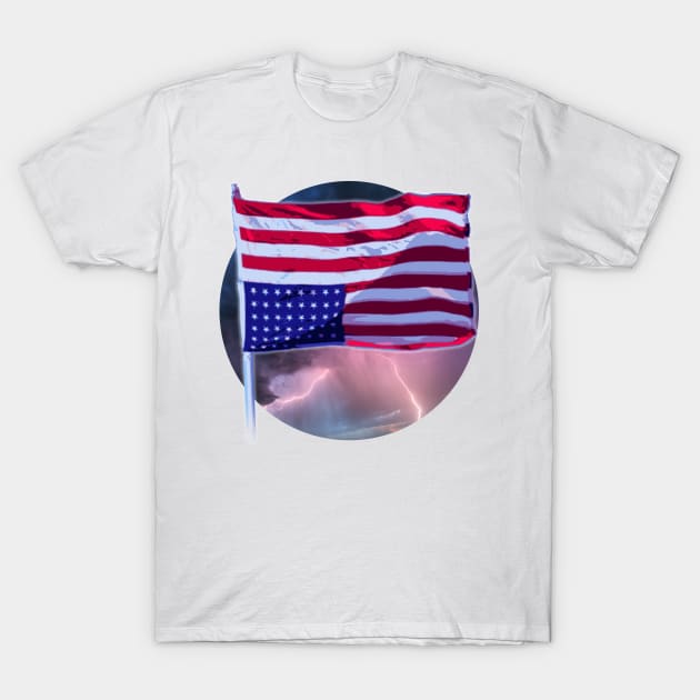 Flag T-Shirt by the Mad Artist